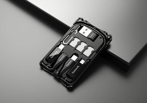 Multifunctional Travel Survival Card All-in-One Data Cable - Image 6